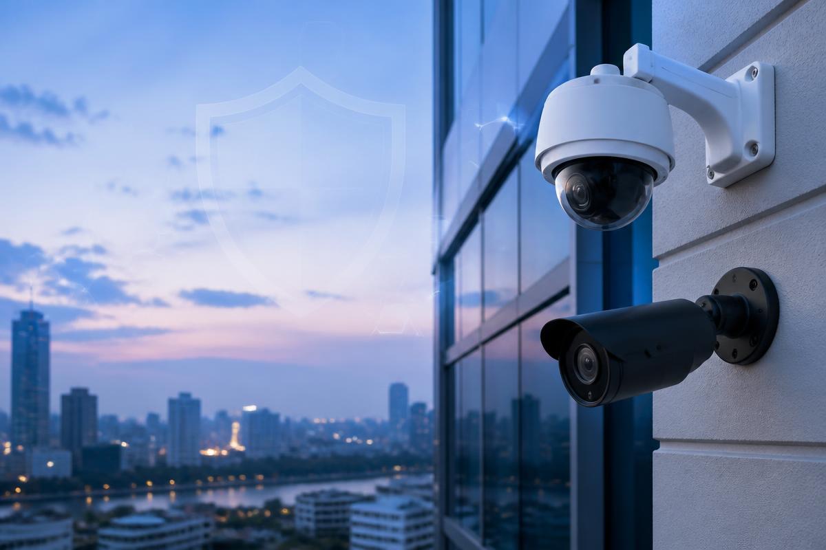 Security surveillance camera equipment